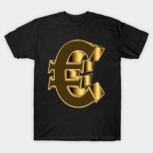 Euro logo. T-Shirt